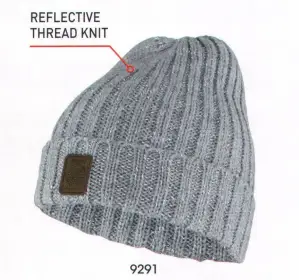 REFLECTIVE KNIT BEANIE